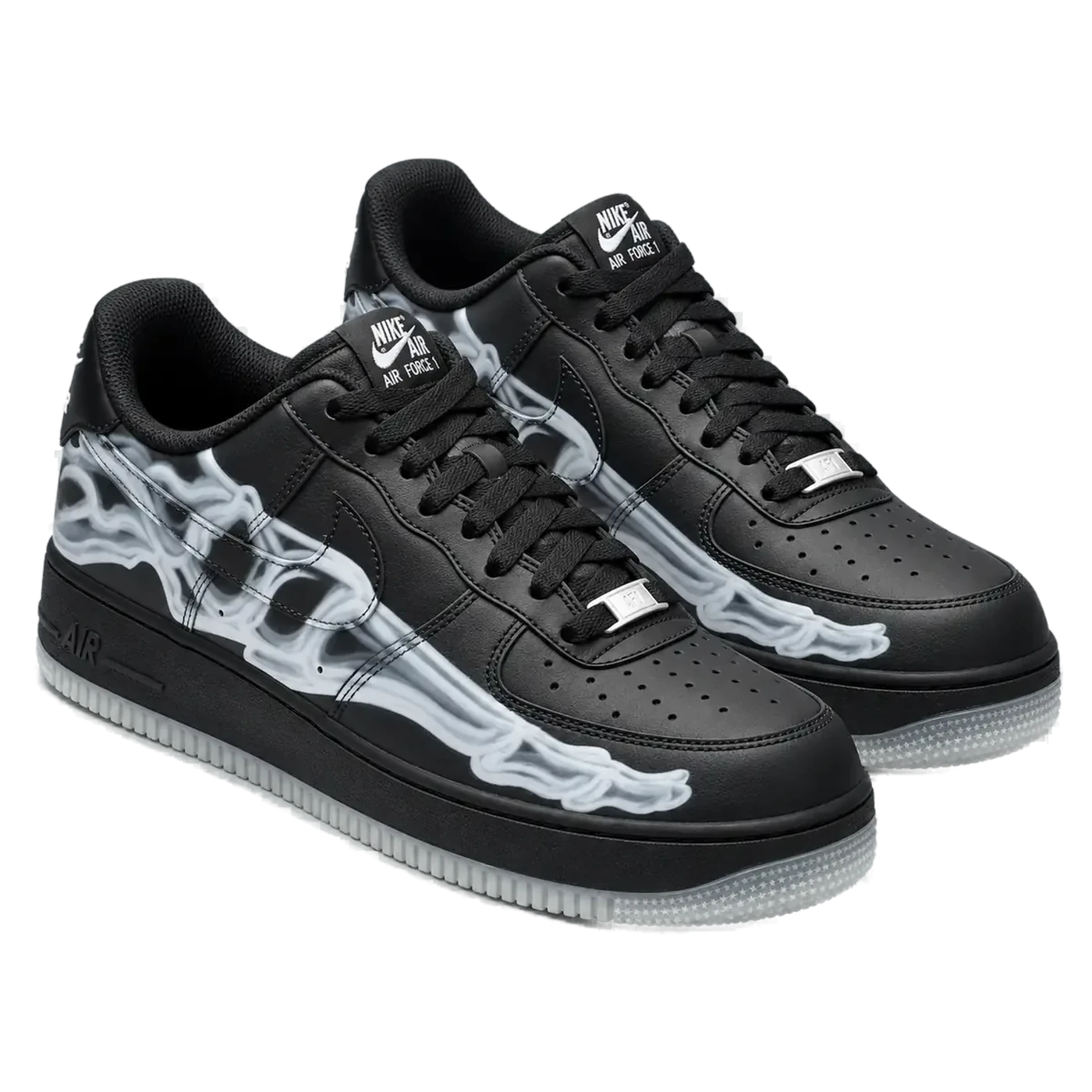 Nike Air Force 1 Low Skeleton Black