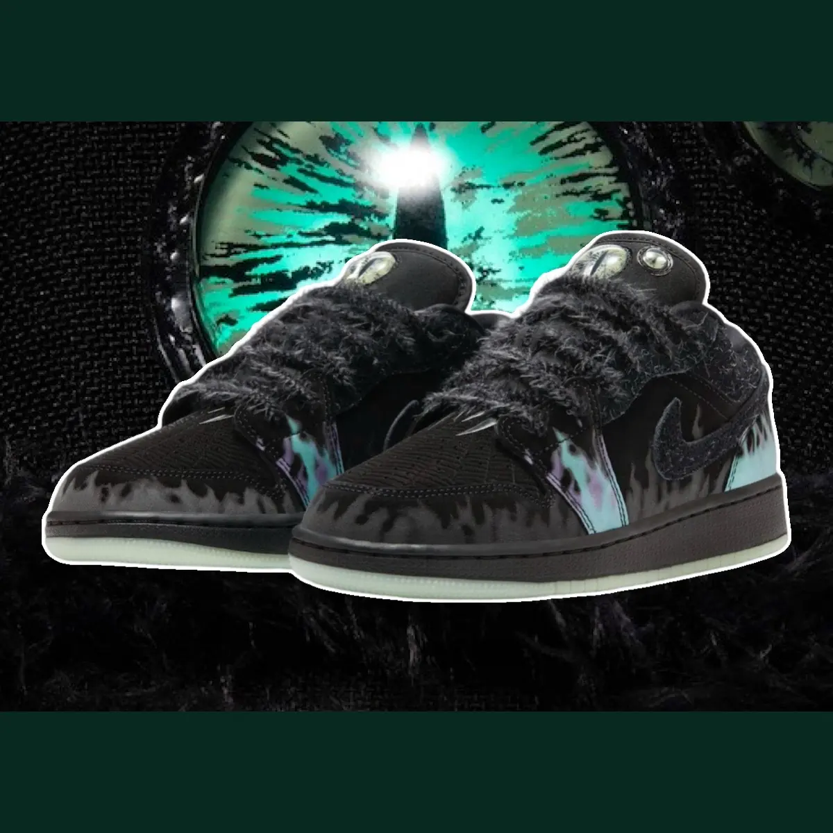 Air Jordan 1 Low Fortune Fly (Halloween 2024), shot