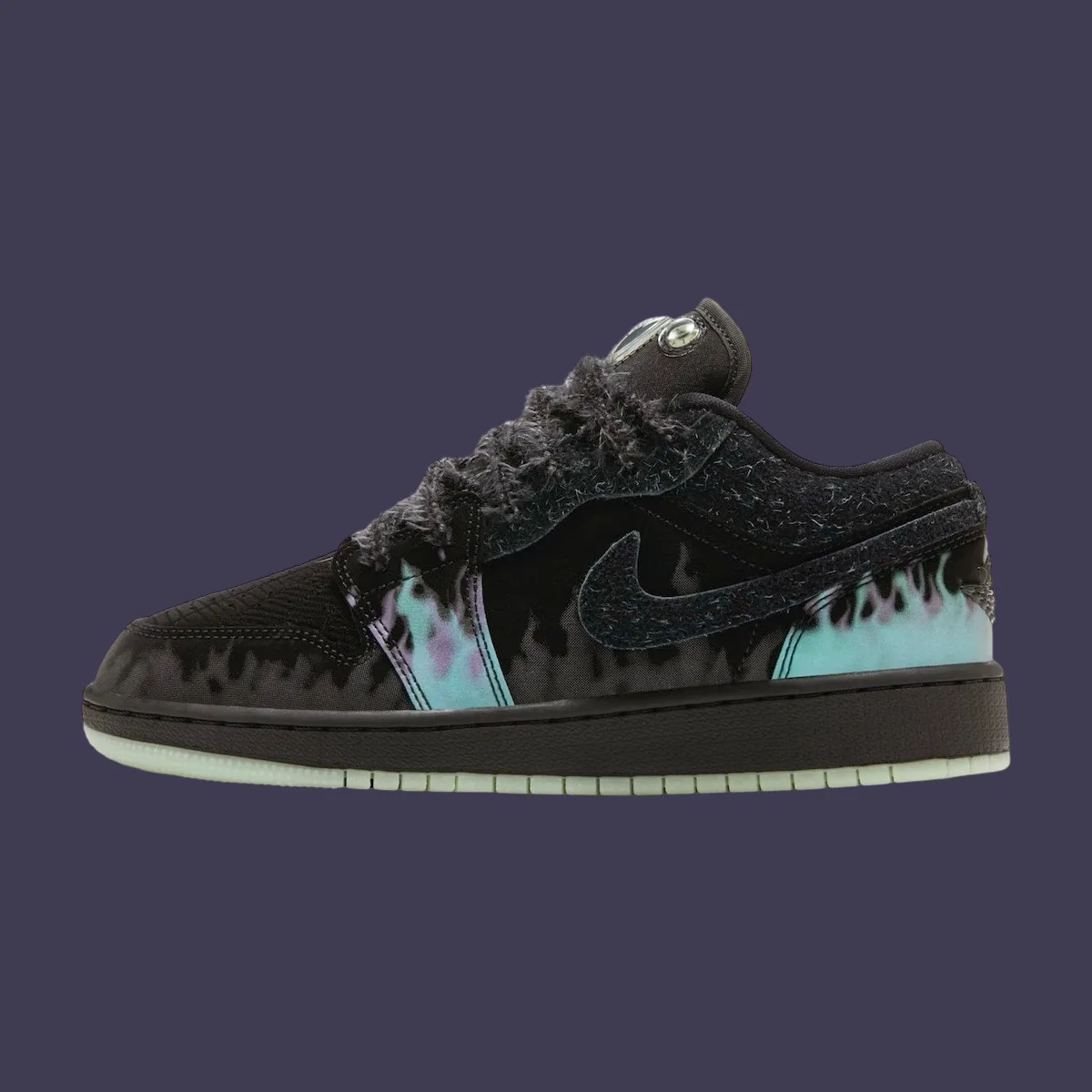 Air Jordan 1 Low Fortune Fly (Halloween 2024), shot