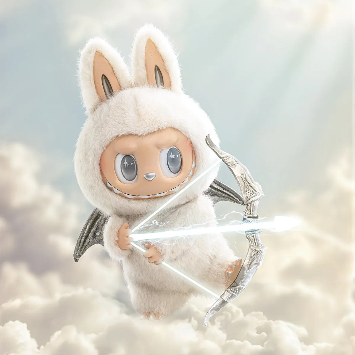 Pop Mart THE MONSTERS Angel in Clouds Vinyl Face Doll, gallery