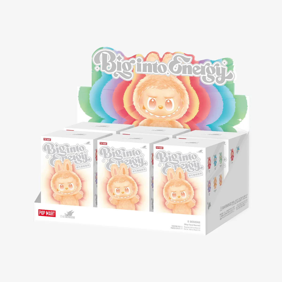 Pop Mart THE MONSTERS Big into Energy Series Vinyl Plush Pendant Blind Box, gallery