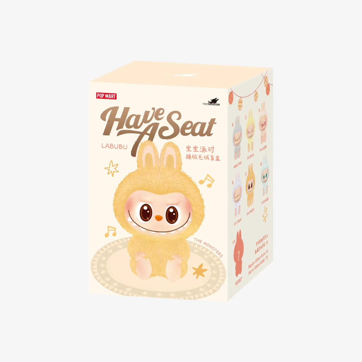 Pop Mart THE MONSTERS Have a Seat Vinyl Plush Blind Box, gallery