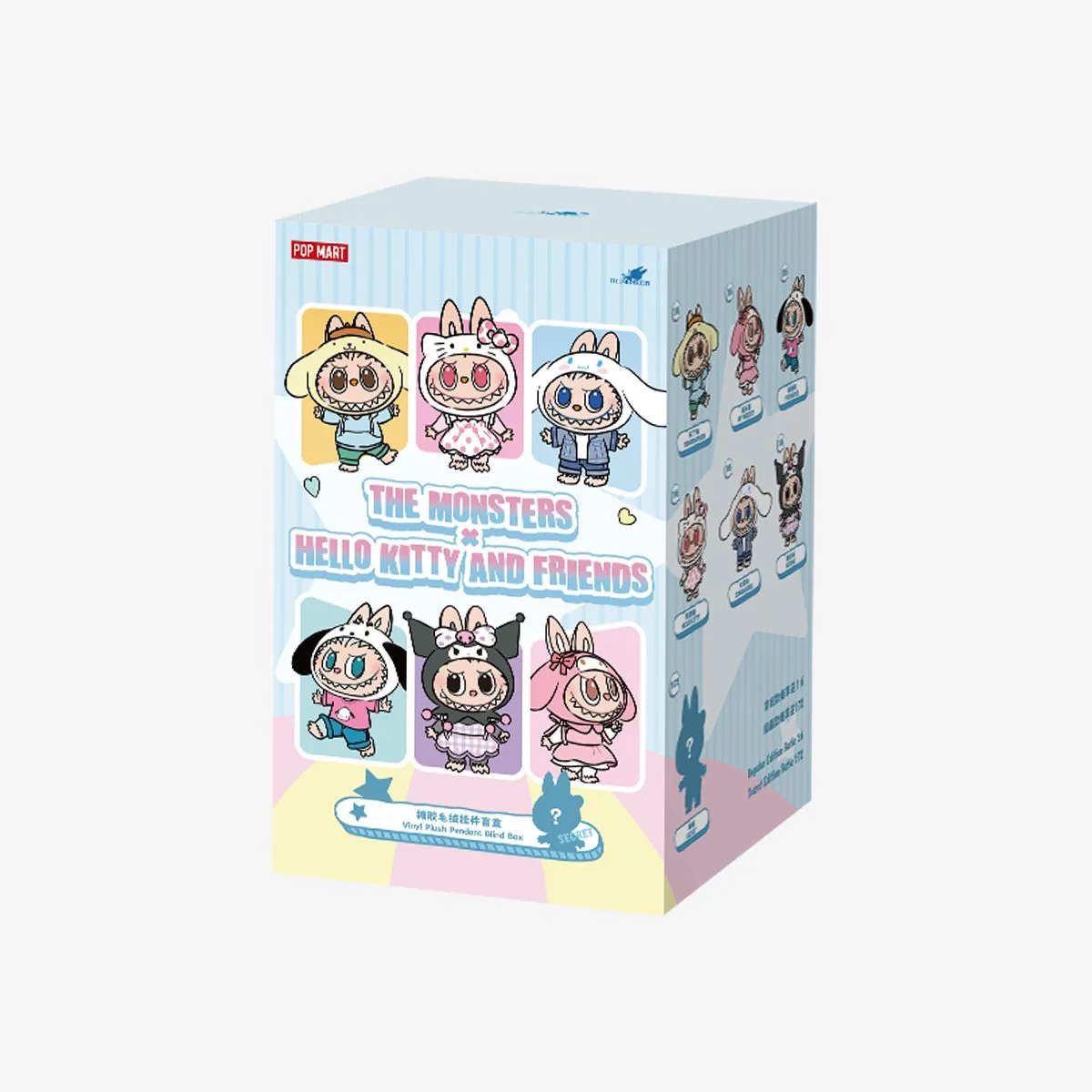 Pop Mart THE MONSTERS x Hello Kitty and Friends Series Vinyl Plush Pendant Blind Box, gallery