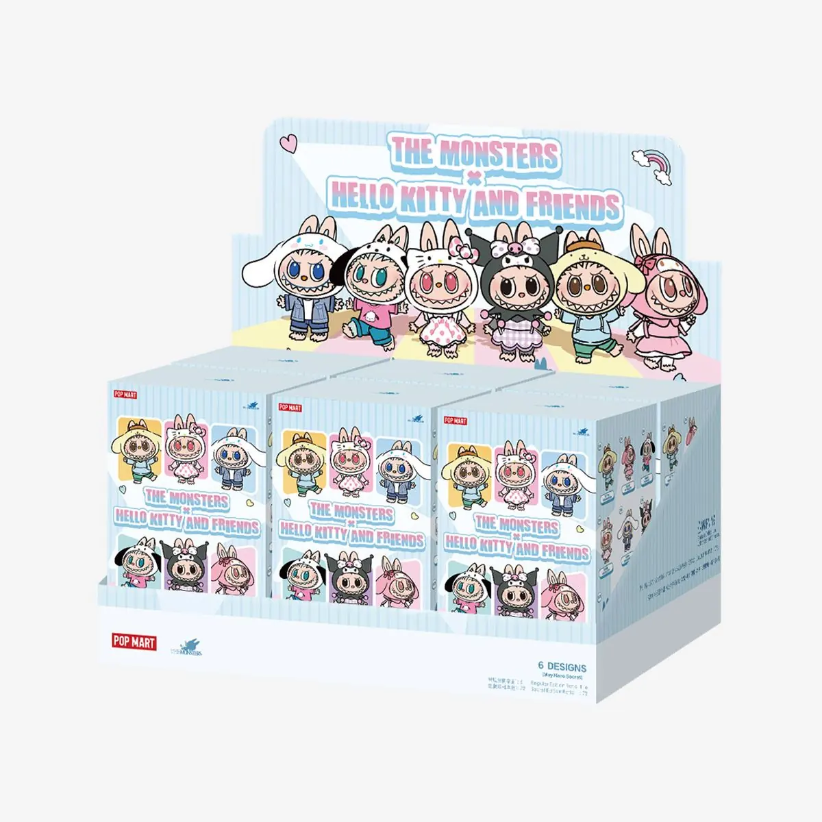 Pop Mart THE MONSTERS x Hello Kitty and Friends Series Vinyl Plush Pendant Blind Box, gallery