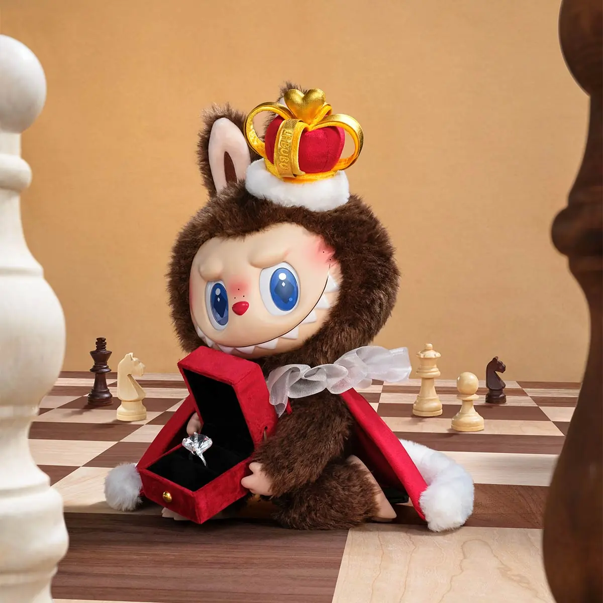 Pop Mart THE MONSTERS Let's Checkmate Series Vinyl Plush Doll, gallery
