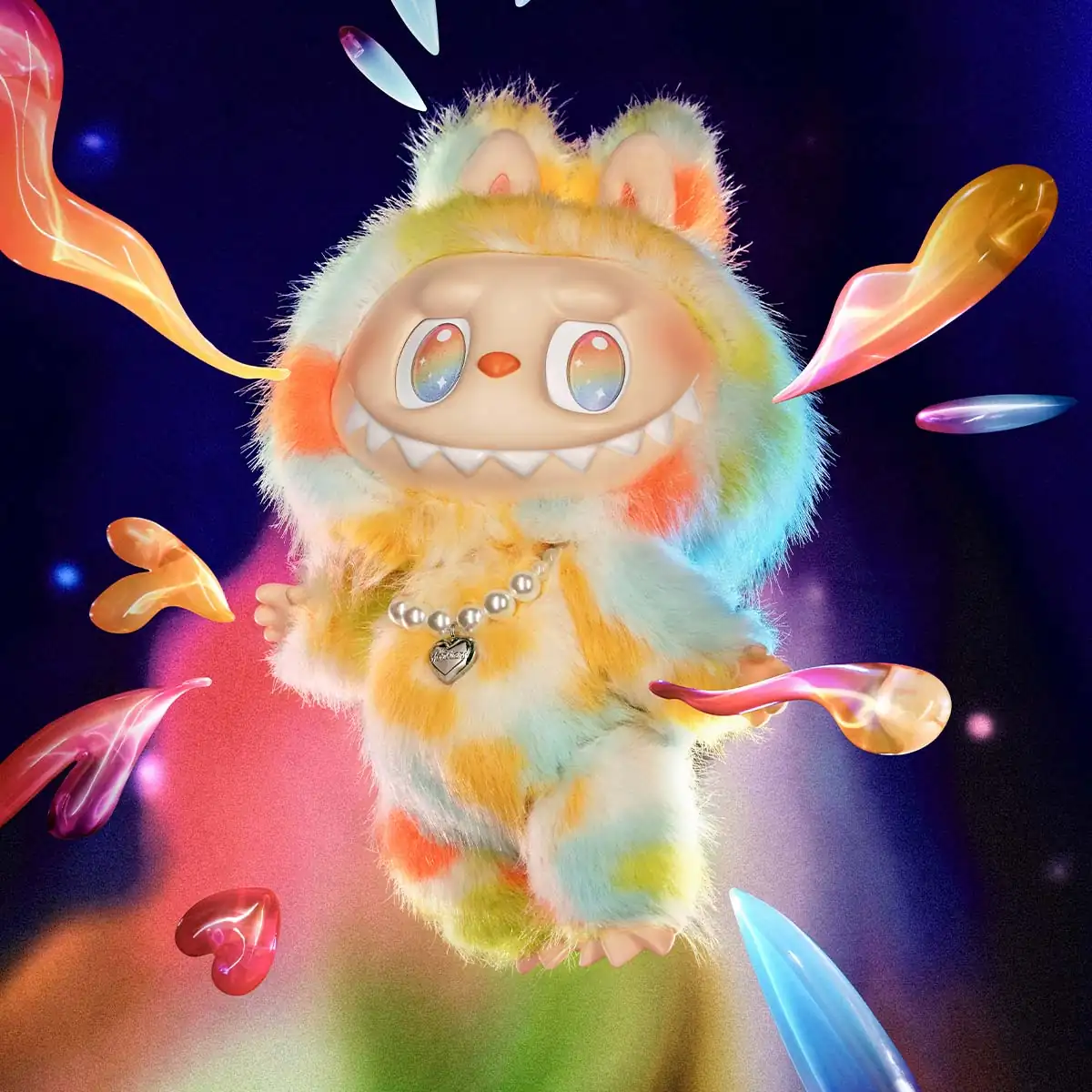Pop Mart THE MONSTERS Big into Energy Series Rock the Universe Vinyl Plush Doll