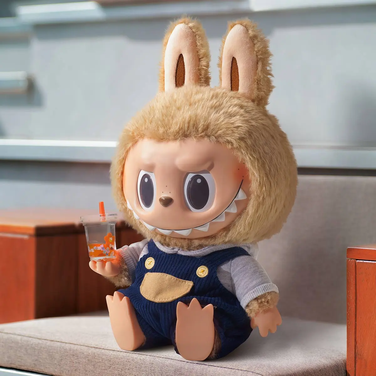 Pop Mart LABUBU Time to Chill Vinyl Plush Doll, gallery