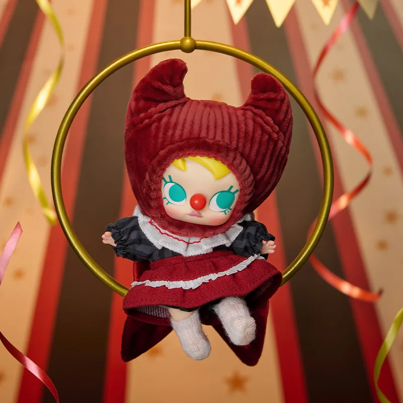 Pop Mart THE MONSTERS Why So Serious Series Vinyl Plush Pendant Blind Box, figure crimson dancer