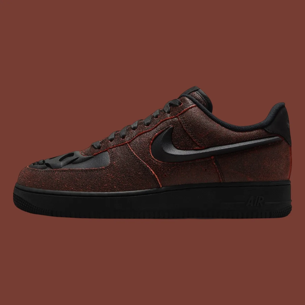Nike Air Force 1 Low QS Halloween Skull, shot