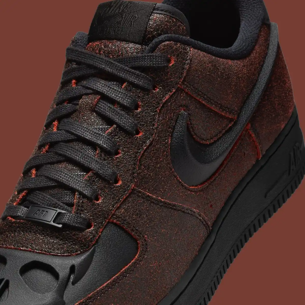Nike Air Force 1 Low QS Halloween Skull, shot