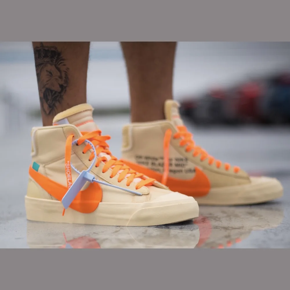 Off-White x Nike Blazer Mid All Hallows Eve, shot