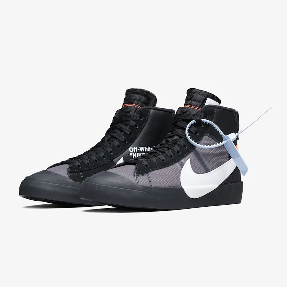 Off-White x Nike Blazer Mid Grim Reaper, shot