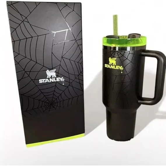 Stanley Halloween Quencher H2.0 FlowState Tumbler 40 oz, box